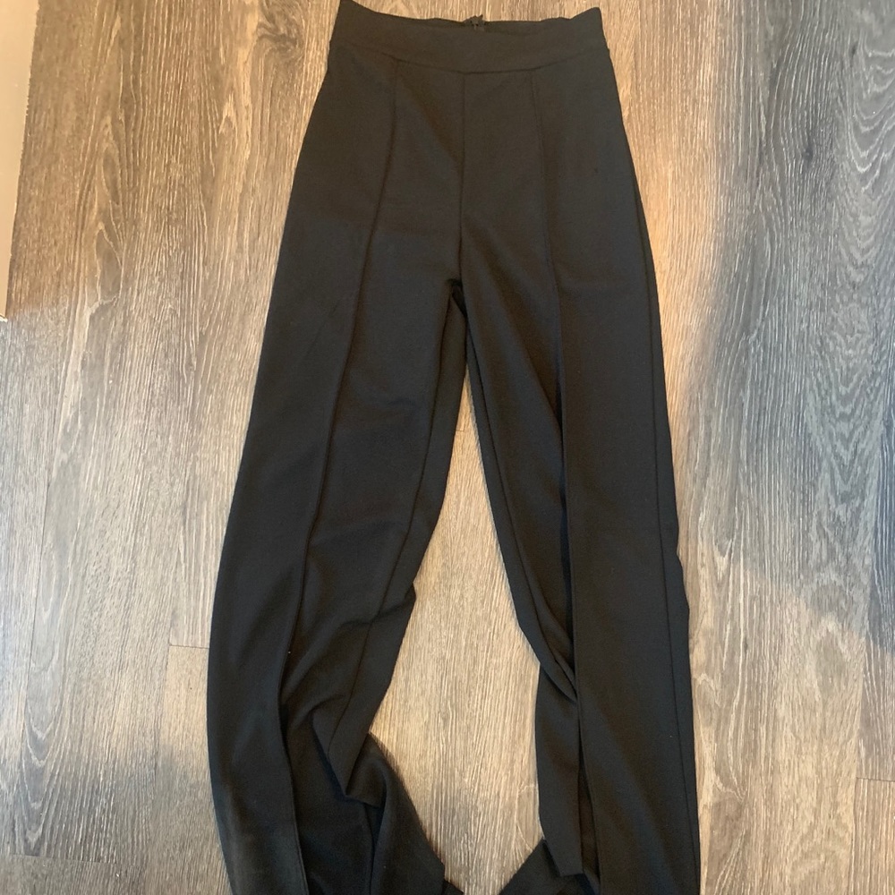 FASHION NOVA BLACK FLARE LEG PANTS